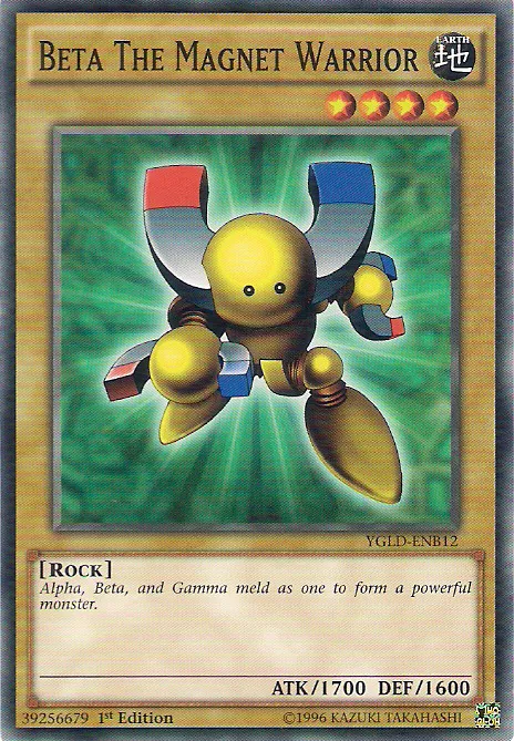 Bêta, le Guerrier Magnétique — Yugi's Legendary Decks — Yu-Gi-Oh!