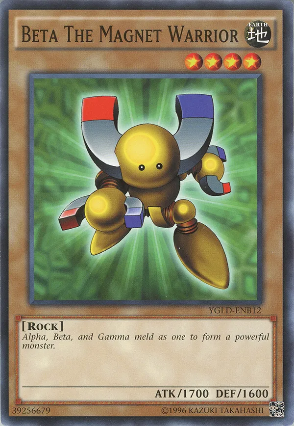 Beta The Magnet Warrior from Yugi's Legendary Decks - Unlimited - Yu-Gi-Oh!