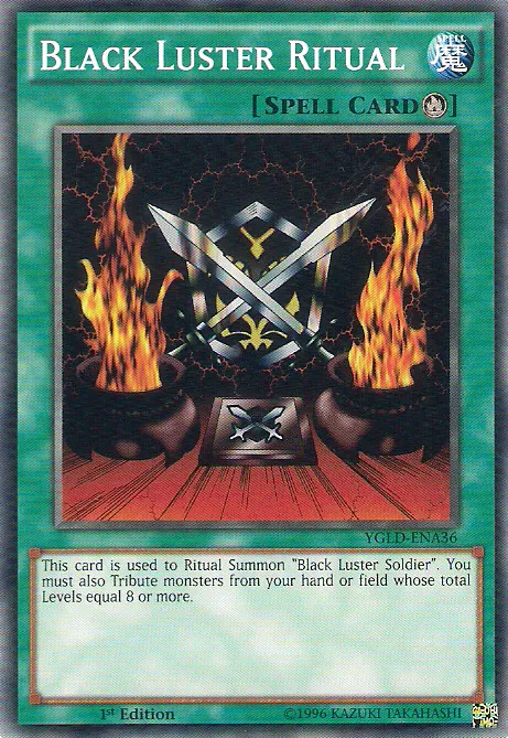 Rituel du Lustre Noir — Yugi's Legendary Decks — Yu-Gi-Oh!
