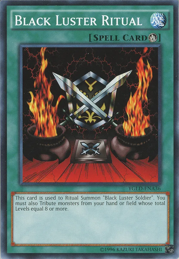 Black Luster Ritual from Yugi's Legendary Decks - Unlimited - Yu-Gi-Oh!
