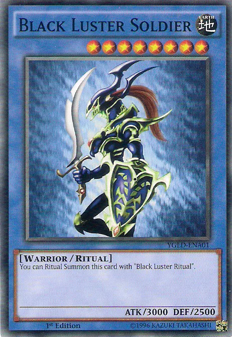 Black Luster Soldier — Yugi's Legendary Decks — Yu-Gi-Oh!