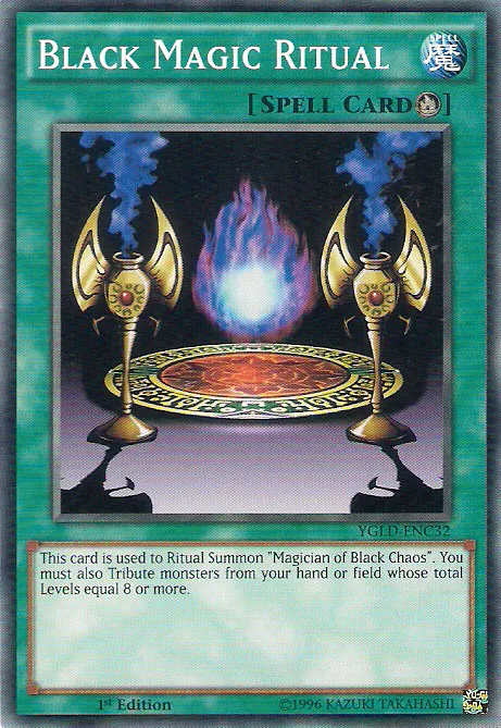 Rituel de Magie Noire — Yugi's Legendary Decks — Yu-Gi-Oh!
