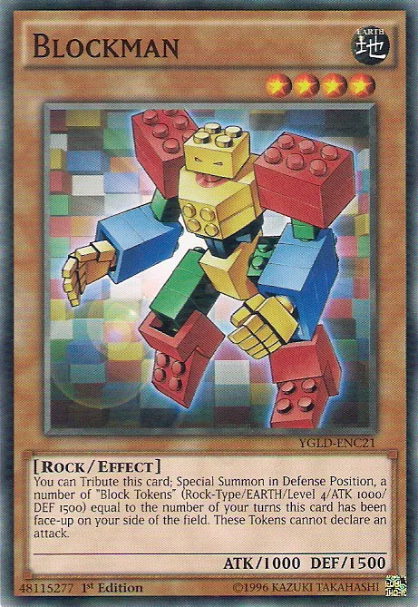 Blockman — Yugi's Legendary Decks — Yu-Gi-Oh!