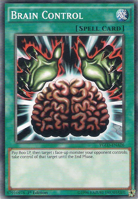 Contrôle Cérébral — Yugi's Legendary Decks — Yu-Gi-Oh!