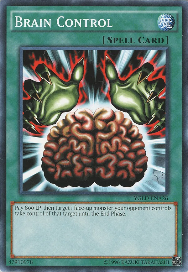 Brain Control — Yugi's Legendary Decks - Unlimited — Yu-Gi-Oh!