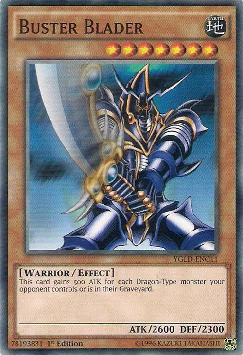 Buster Blader — Yugi's Legendary Decks — Yu-Gi-Oh!