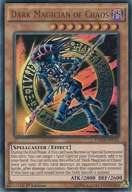 Dark Magician of Chaos — Yugi's Legendary Decks — Yu-Gi-Oh!