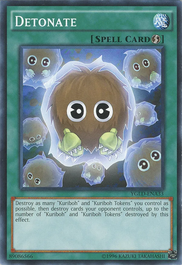 Detonate — Yugi's Legendary Decks - Unlimited — Yu-Gi-Oh!