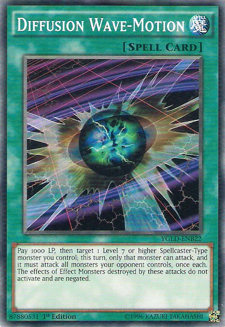 Diffusion Ondulatoire — Yugi's Legendary Decks — Yu-Gi-Oh!