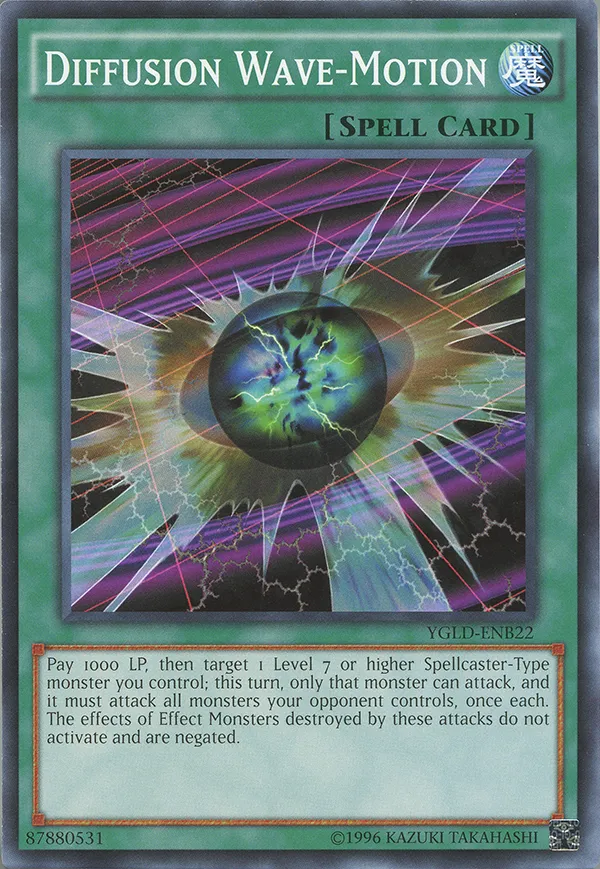 Diffusion Wave-Motion — Yugi's Legendary Decks - Unlimited — Yu-Gi-Oh!
