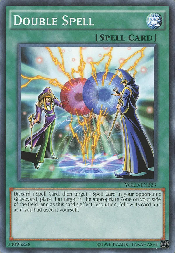 Double Spell — Yugi's Legendary Decks - Unlimited — Yu-Gi-Oh!