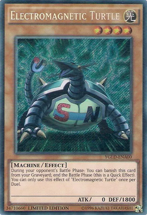 Electromagnetic Turtle — Yugi's Legendary Decks — Yu-Gi-Oh!