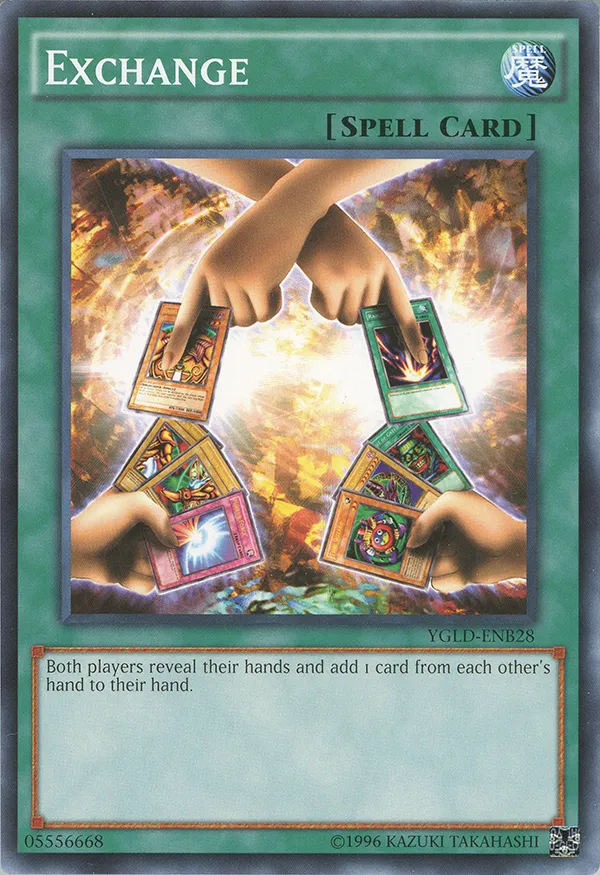 Exchange — Yugi's Legendary Decks - Unlimited — Yu-Gi-Oh!