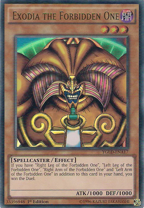 Exodia the Forbidden One — Yugi's Legendary Decks — Yu-Gi-Oh!