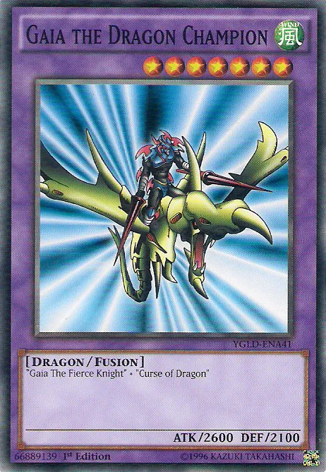 Gaïa le Dragon Champion — Yugi's Legendary Decks — Yu-Gi-Oh!