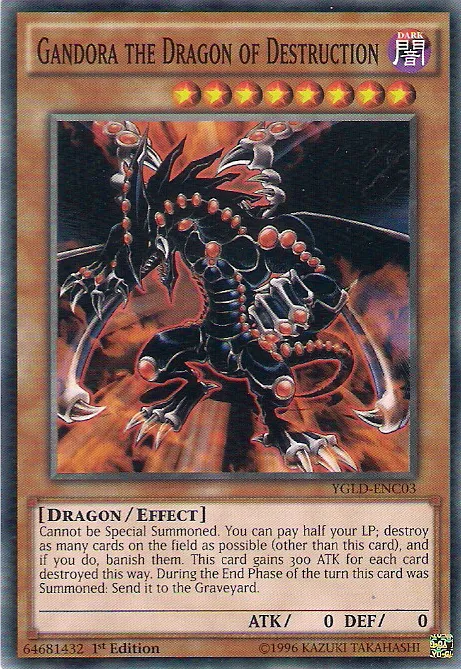 Gandora le Dragon de la Destruction — Yugi's Legendary Decks — Yu-Gi-Oh!