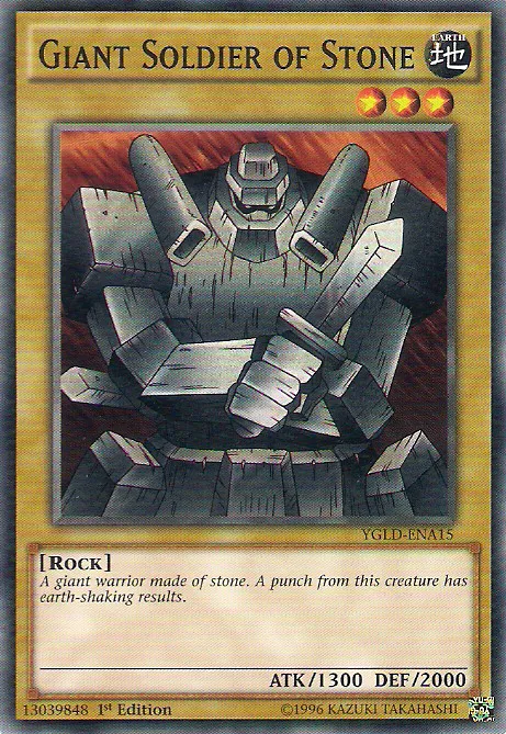 Giant Soldier of Stone — Yugi's Legendary Decks — Yu-Gi-Oh!