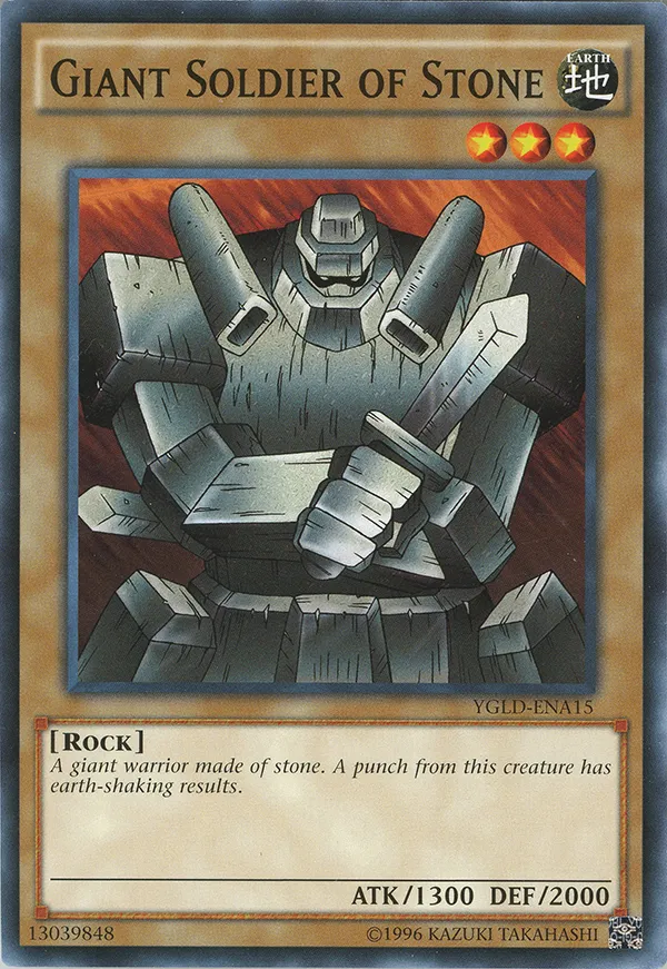 Giant Soldier of Stone — Yugi's Legendary Decks - Unlimited — Yu-Gi-Oh!