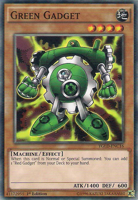 Green Gadget — Yugi's Legendary Decks — Yu-Gi-Oh!