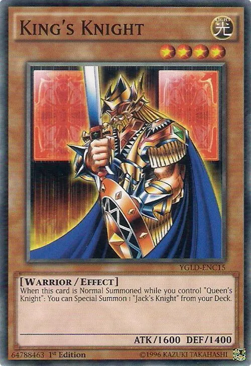 King's Knight — Yugi's Legendary Decks — Yu-Gi-Oh!