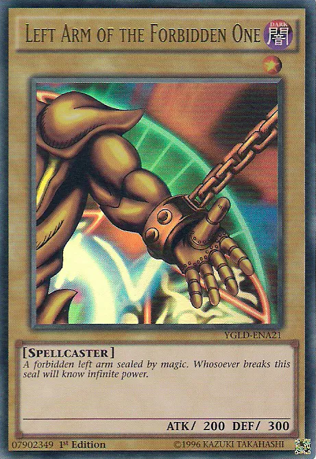 Bras Gauche de l'Interdit from Yugi's Legendary Decks - Yu-Gi-Oh!
