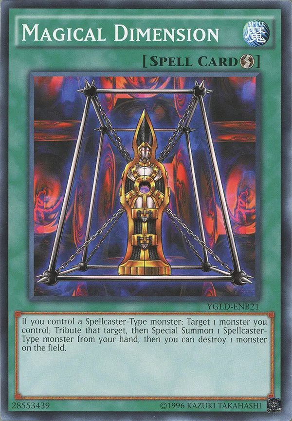 Magical Dimension — Yugi's Legendary Decks - Unlimited — Yu-Gi-Oh!