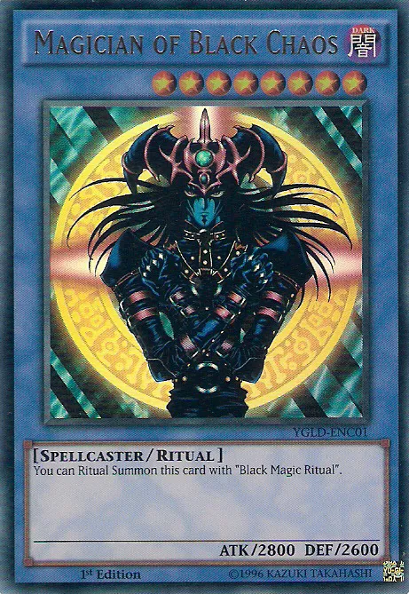 Magicien du Chaos Sombre — Yugi's Legendary Decks — Yu-Gi-Oh!