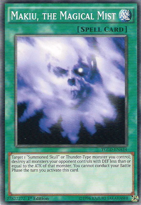 Makiu, la Brume Mystique — Yugi's Legendary Decks — Yu-Gi-Oh!