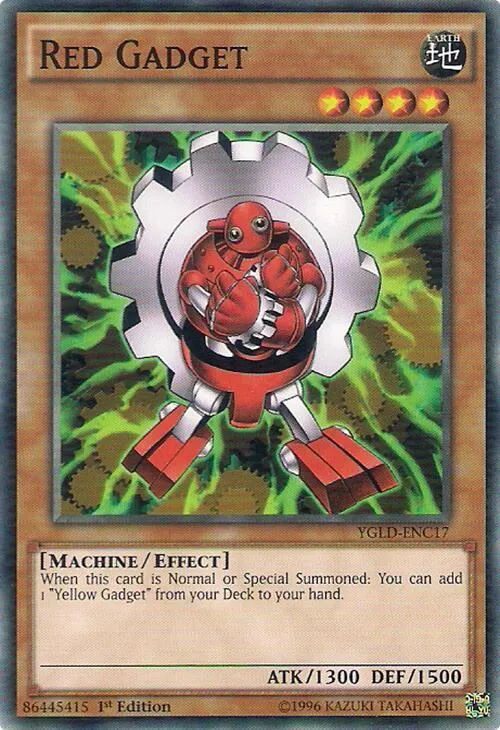 Red Gadget — Yugi's Legendary Decks - Unlimited — Yu-Gi-Oh!
