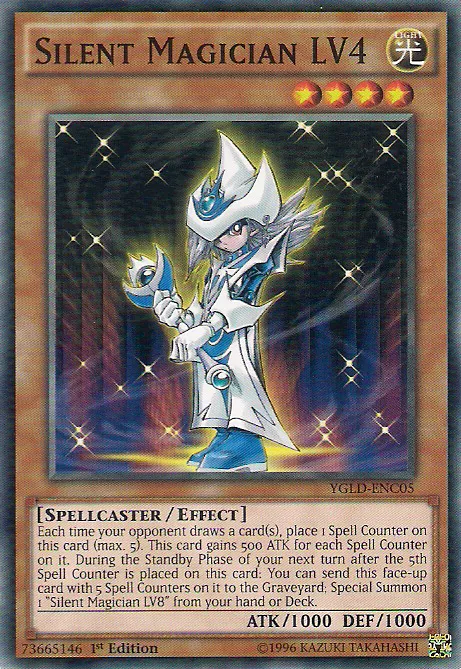 Magicien Silencieux LV4 — Yugi's Legendary Decks — Yu-Gi-Oh!