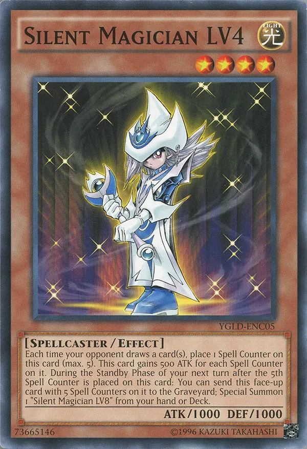 Silent Magician LV4 — Yugi's Legendary Decks - Unlimited — Yu-Gi-Oh!