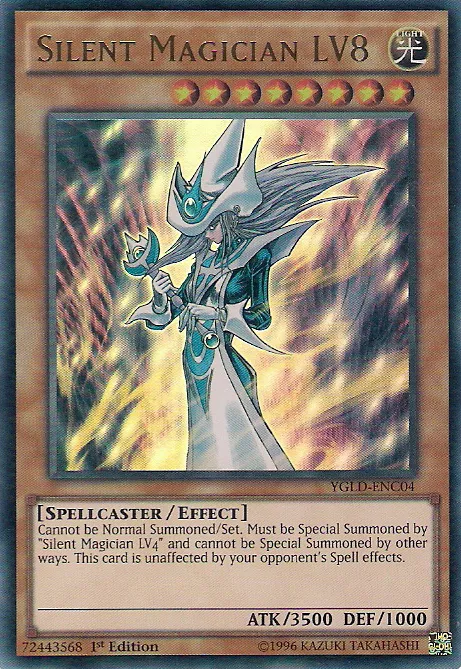 Magicien Silencieux LV8 — Yugi's Legendary Decks — Yu-Gi-Oh!