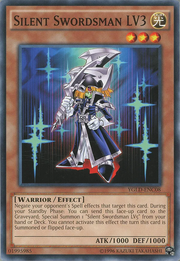 Silent Swordsman LV3 — Yugi's Legendary Decks - Unlimited — Yu-Gi-Oh!
