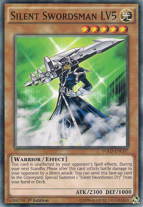 Spadassin Silencieux LV5 — Yugi's Legendary Decks — Yu-Gi-Oh!