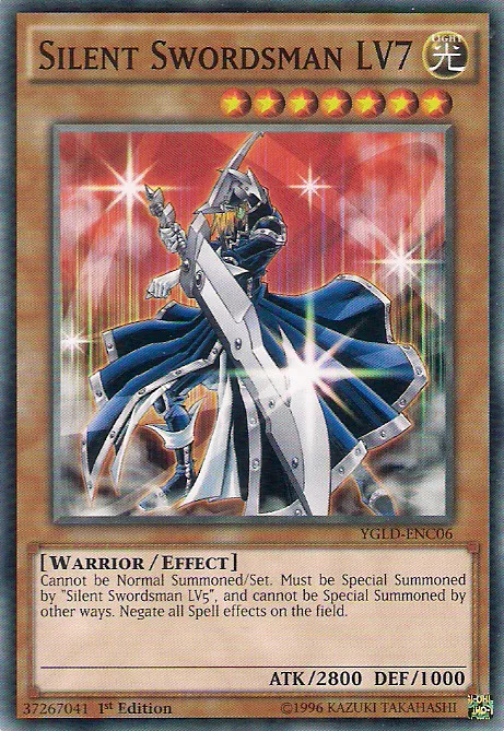 Spadassin Silencieux LV7 — Yugi's Legendary Decks — Yu-Gi-Oh!