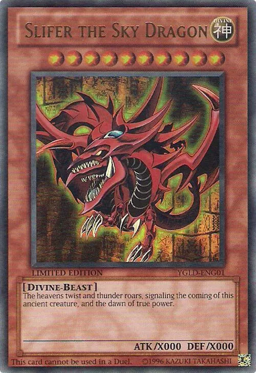 Slifer the Sky Dragon — Yugi's Legendary Decks — Yu-Gi-Oh!