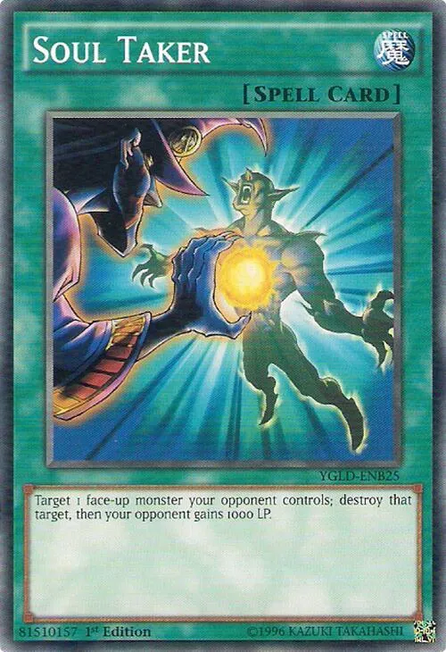 Soul Taker from Yugi's Legendary Decks - Unlimited - Yu-Gi-Oh!