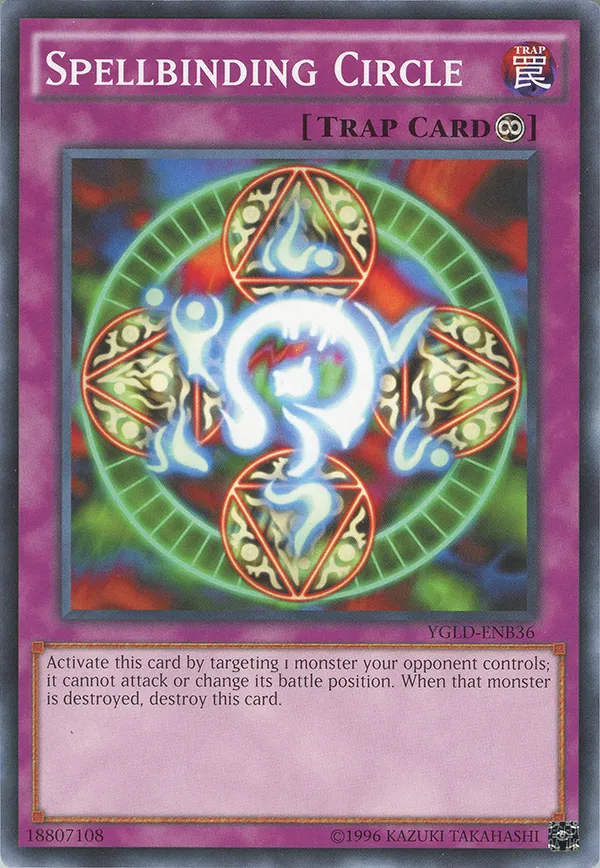Spellbinding Circle — Yugi's Legendary Decks - Unlimited — Yu-Gi-Oh!