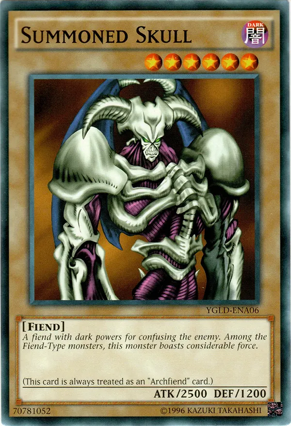 Summoned Skull — Yugi's Legendary Decks - Unlimited — Yu-Gi-Oh!