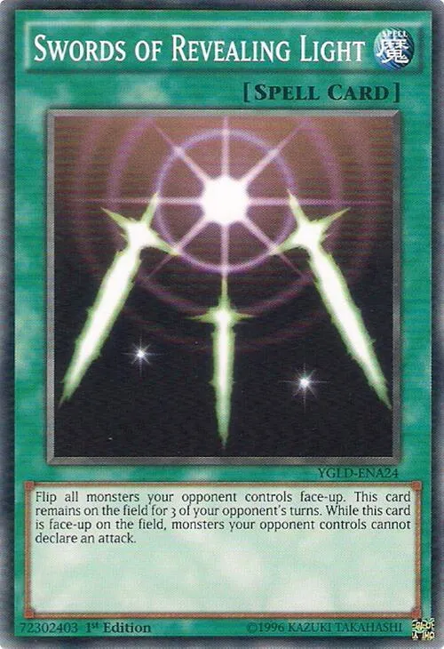 Swords of Revealing Light — Yugi's Legendary Decks - Unlimited — Yu-Gi-Oh!