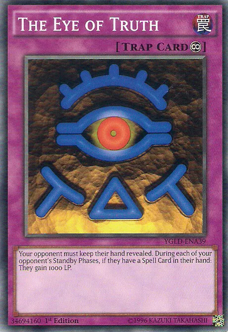 L'Œil de la Vérité — Yugi's Legendary Decks — Yu-Gi-Oh!