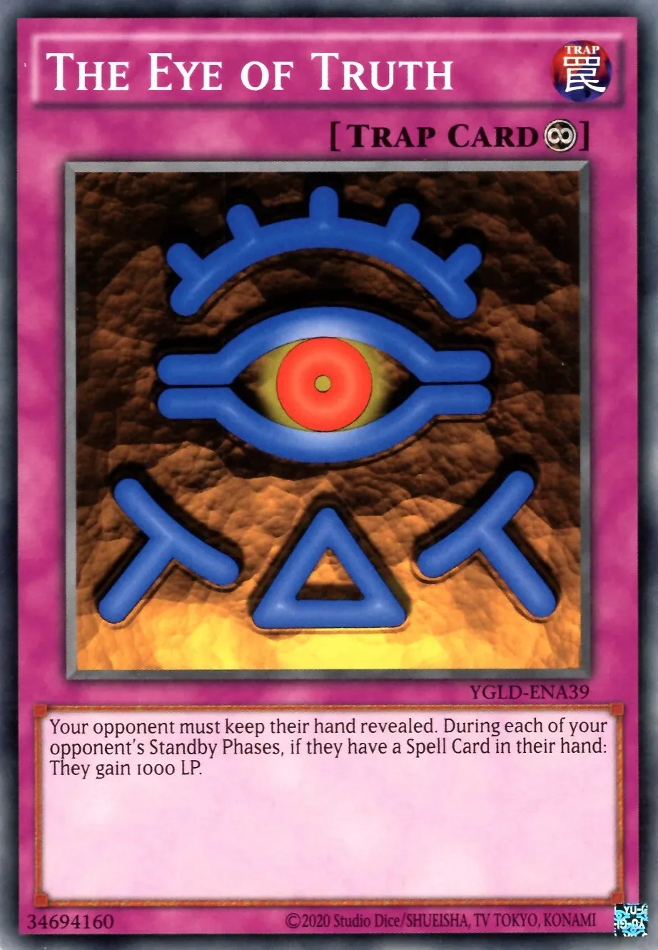 The Eye of Truth — Yugi's Legendary Decks - Unlimited — Yu-Gi-Oh!