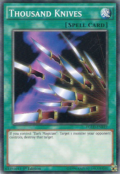 Mille Couteaux — Yugi's Legendary Decks — Yu-Gi-Oh!