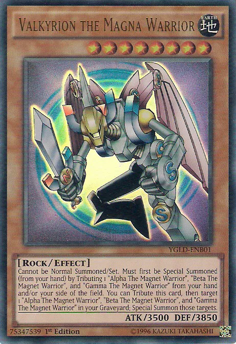 Valkyrion, le Guerrier Magnétique — Yugi's Legendary Decks — Yu-Gi-Oh!