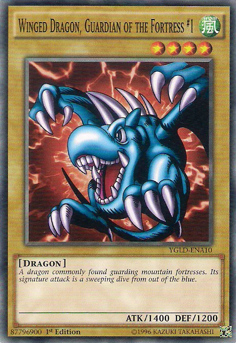 Dragon Ailé, Gardien de la Forteresse N°1 — Yugi's Legendary Decks — Yu-Gi-Oh!
