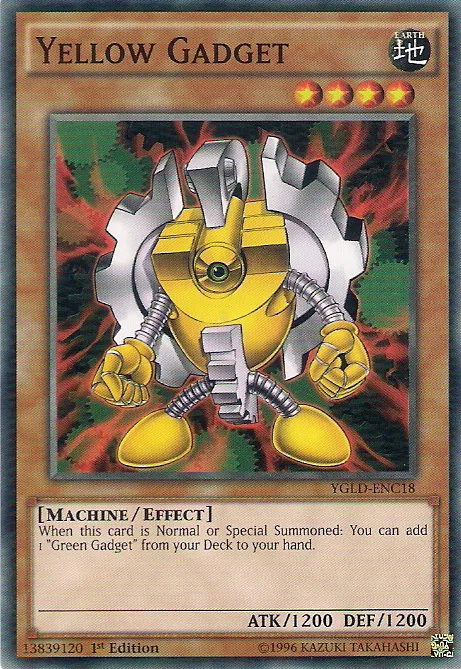 Gadget Jaune — Yugi's Legendary Decks — Yu-Gi-Oh!