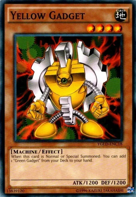 Yellow Gadget — Yugi's Legendary Decks - Unlimited — Yu-Gi-Oh!