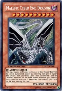 Malefic Cyber End Dragon — 3D Bonds Beyond Time Movie Pack — Yu-Gi-Oh!