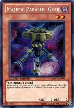 Malefic Parallel Gear — 3D Bonds Beyond Time Movie Pack — Yu-Gi-Oh!