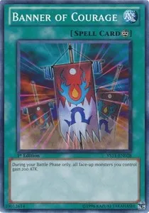 Banner of Courage — Starter Deck: Dawn of the Xyz — Yu-Gi-Oh!